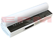 A22-700 7BOAAQ040493 6-Cell 6600mAh Asus Eee PC 2G 4G 700 701 701C 8G 801 900 Extended Battery (White)