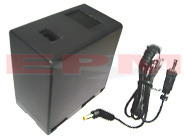 VW-VBG260 VW-VBG260-K 2800mAh Panasonic AG-HSC1U Battery with Power Level Display
