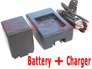 Panasonic HDC-SD3 (must be used with VW-VH04-K battery holder) Equivalent Camcorder Battery
